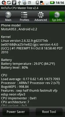 CPU Master Free android App screenshot 1